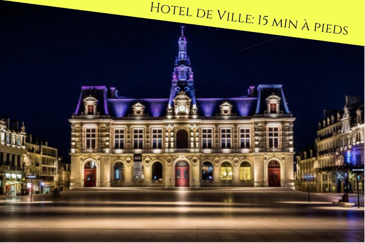 Les Appartements Du Pont Joubert Poitiers Bagian luar foto
